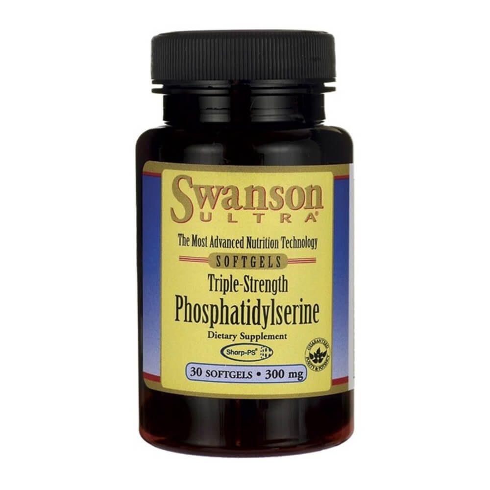 Phosphatidylsérine triple - dosage phosphatidylsérine 300mg 30 gélules SWANSON