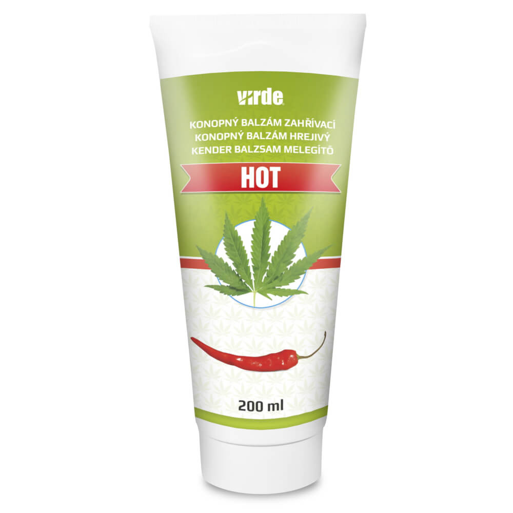 Baume au chanvre chauffant chaud 200 ml VIRDE