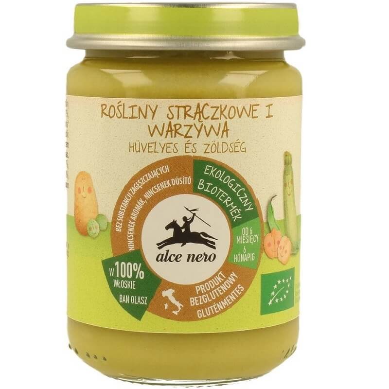 mois de purée de légumes BIO 140 g - ALCE NERO