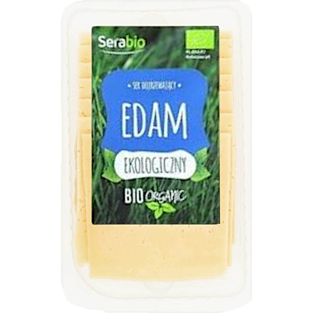 Fromage d'affinage Edam en tranches BIO 125 g SERABIO