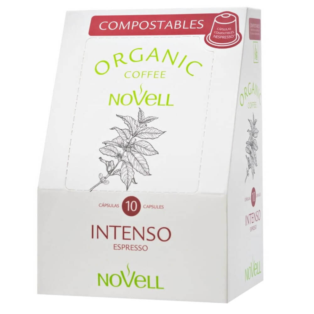 Capsules de café BIO 10 x 53 g CAFES NOVELL