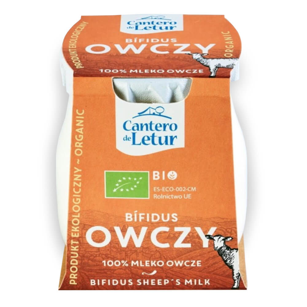 Yaourt de brebis bifidus BIO 125 g CANTERO DE LETU