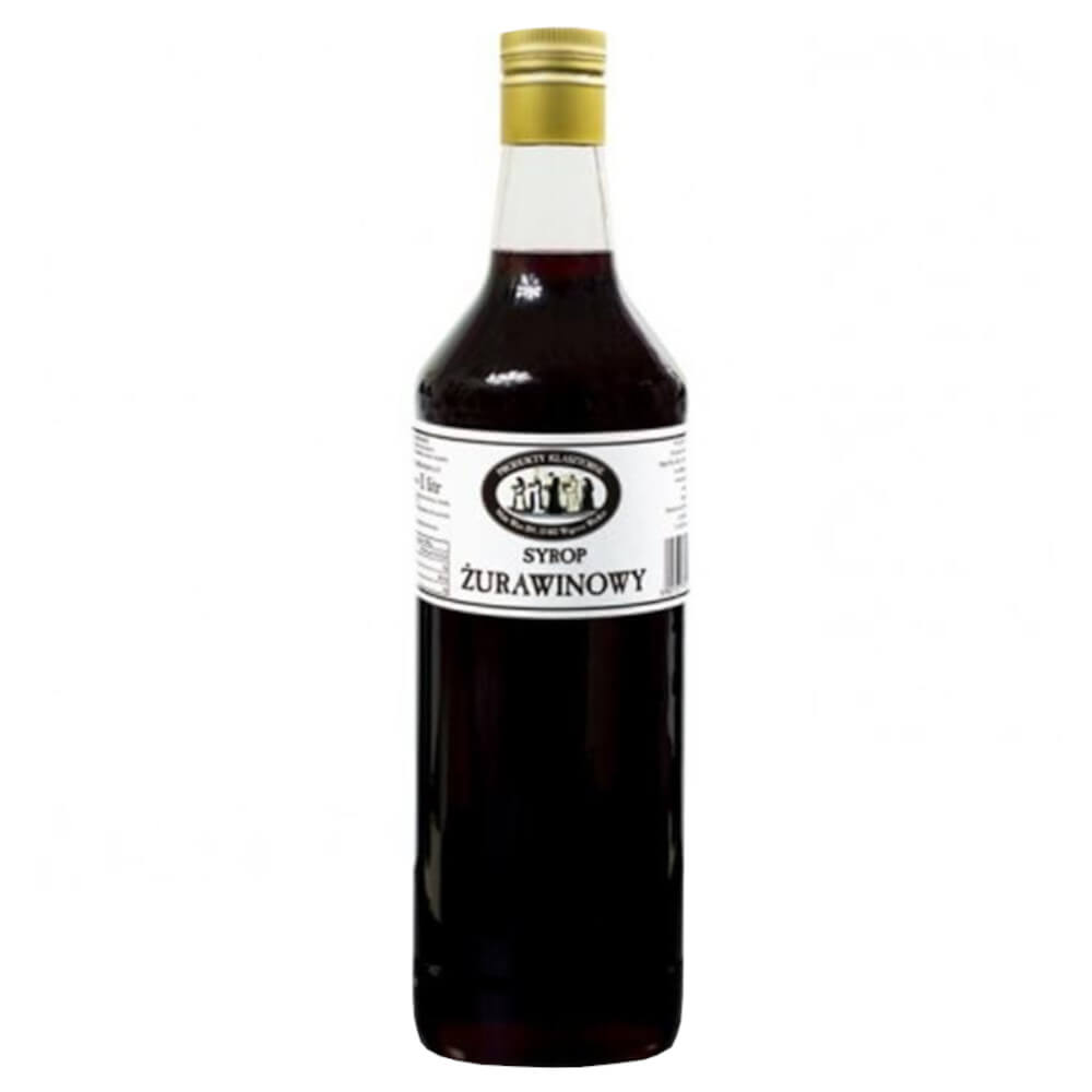 Sirop de canneberge 1000 ml PRODUITS CLASSIQUES