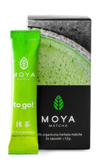 Poudre de thé vert matcha en sachet BIO (24 x 15 g) 36 g - MOYA MATCHA