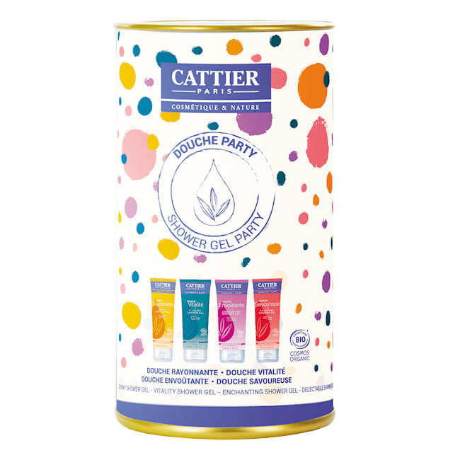 Coffret 4 gels douche éco 4x40 ml - CATTIER