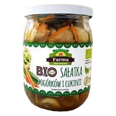 Salade de concombre et courgette BIO 480 g - FARMA ŚWIĘTOKRZYSKA