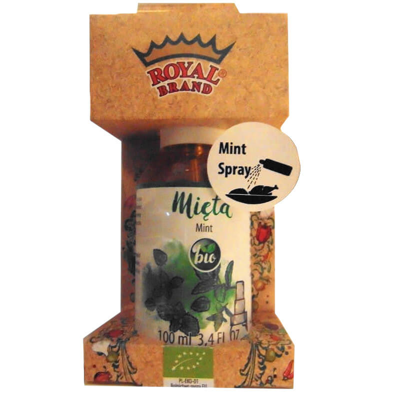 Menthe épicée en atomiseur BIO 100 ml - ROYAL BRAND