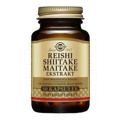 Reishi shiitake maitake extraits 50 gélules SOLGAR