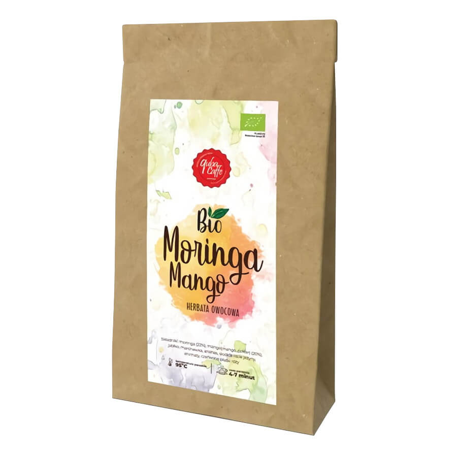 Thé Moringa mangue BIO 100 g QUBA CAFFE