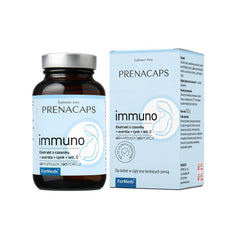 Immuno extrait d'ail acérola zinc Vitamine C 60 gélules 60 portions 505 g prenacaps FORMEDS