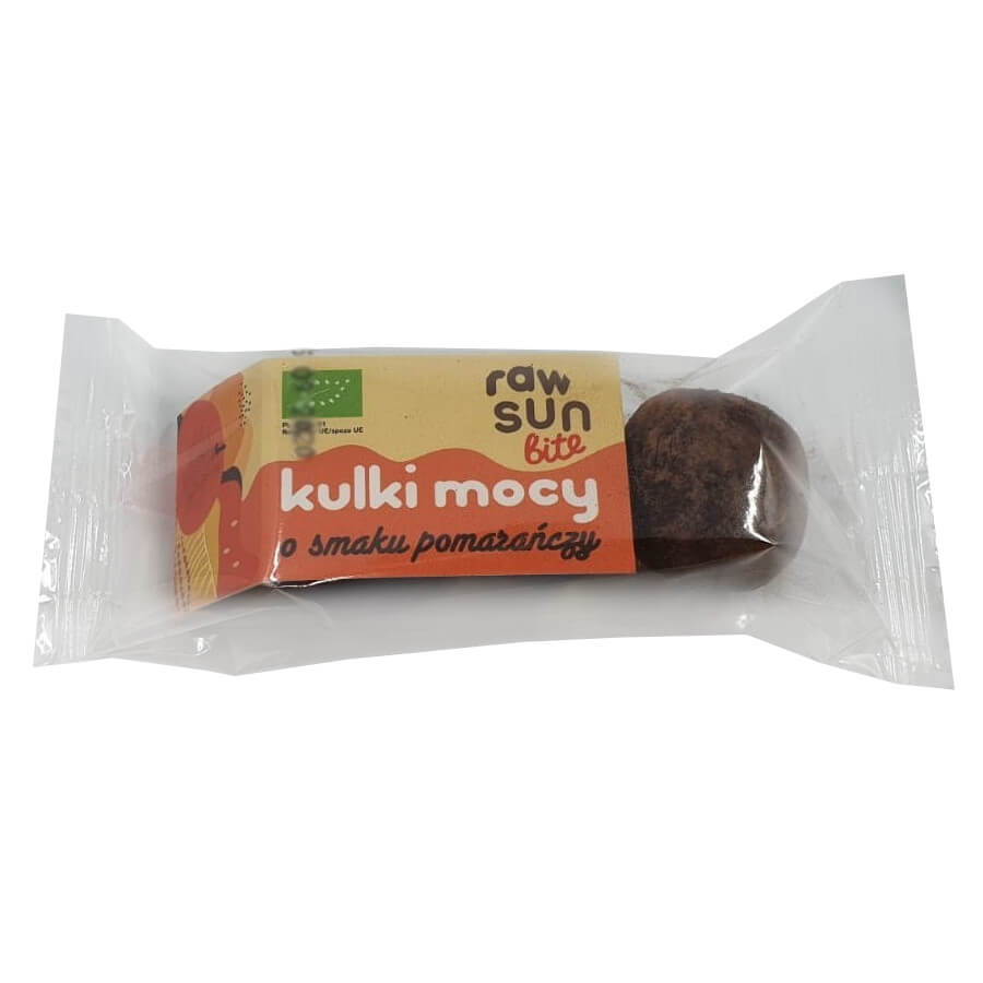 Boules BIO saveur orange 39 g - RAW SUN BITE