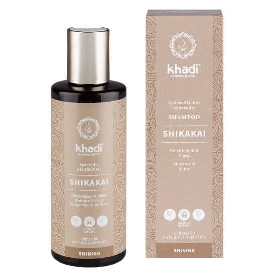 Shampoing cheveux ayurvédique au shikakai 210 ml - KHADI