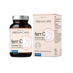 Ferr C fer 28 MG + Vitamine C 60 gélules 60 portions 3024 g FORMEDS prenacaps