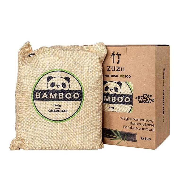 Charbon de bambou 2 x 500 g - ZUZII