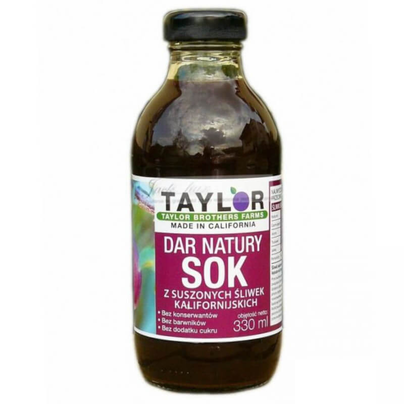 Jus de pruneau de Californie 100% 330 ml TAYLOR BROTHERS FARMS