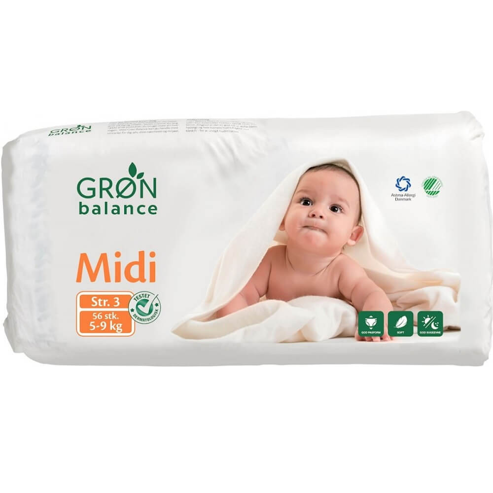 Couches Midi 5 - 9 kg - GRON BALANCE