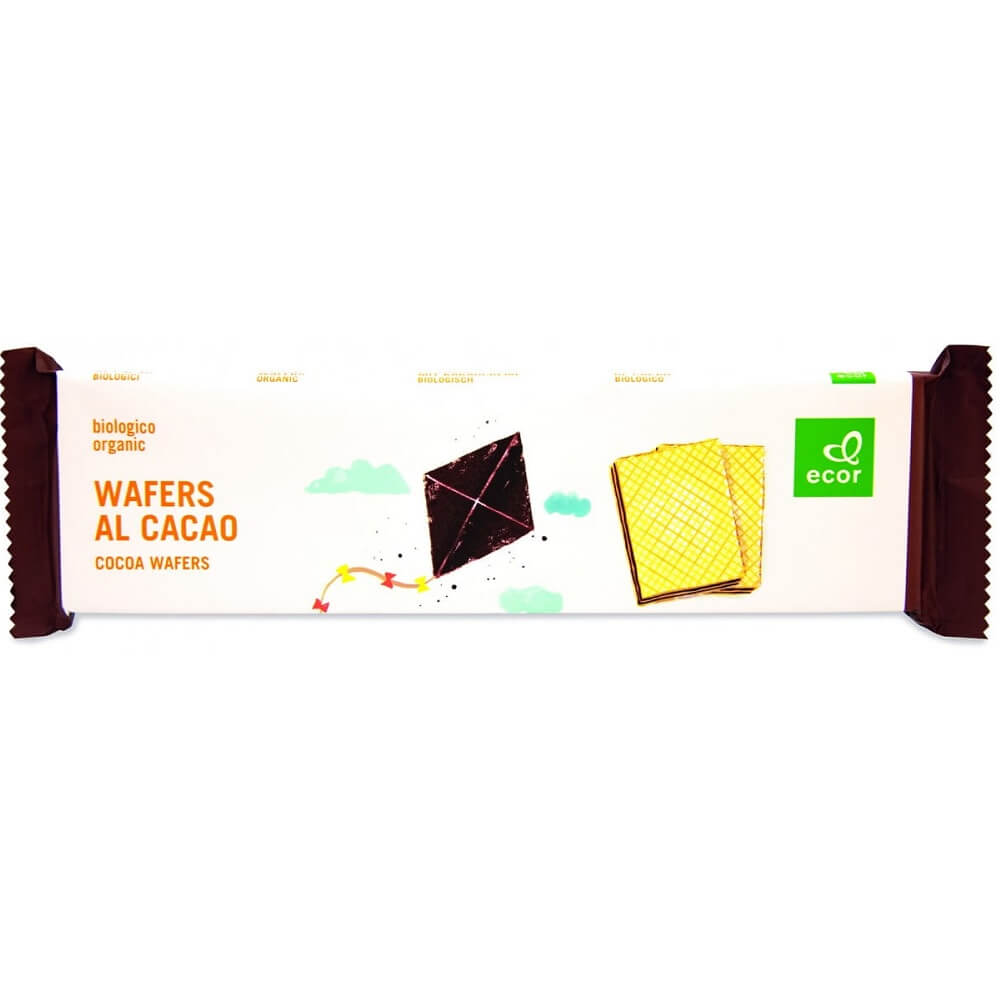 Gaufrettes à la crème de cacao BIO 125g ECOR