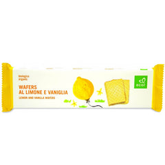 Gaufrettes à la crème citron-vanille BIO 125 g ECOR