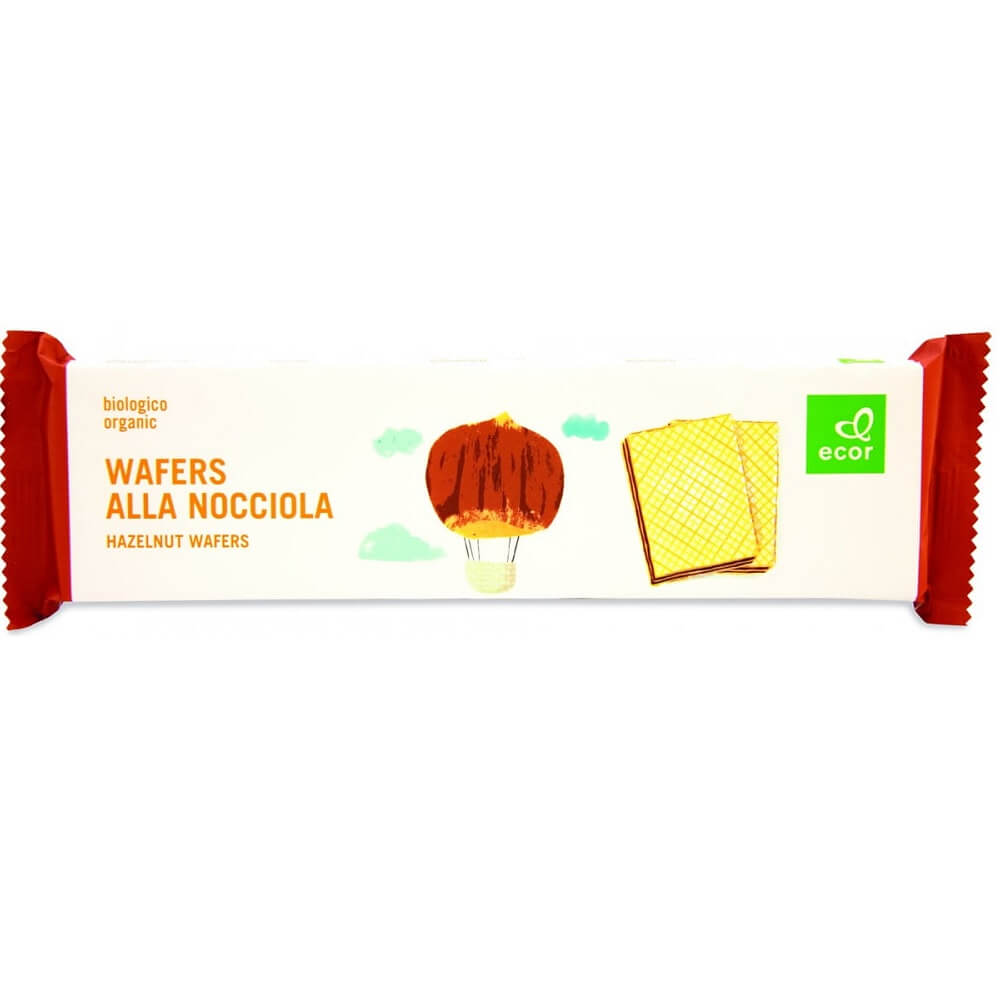 Gaufrettes à la crème de noix BIO 125 g ECOR