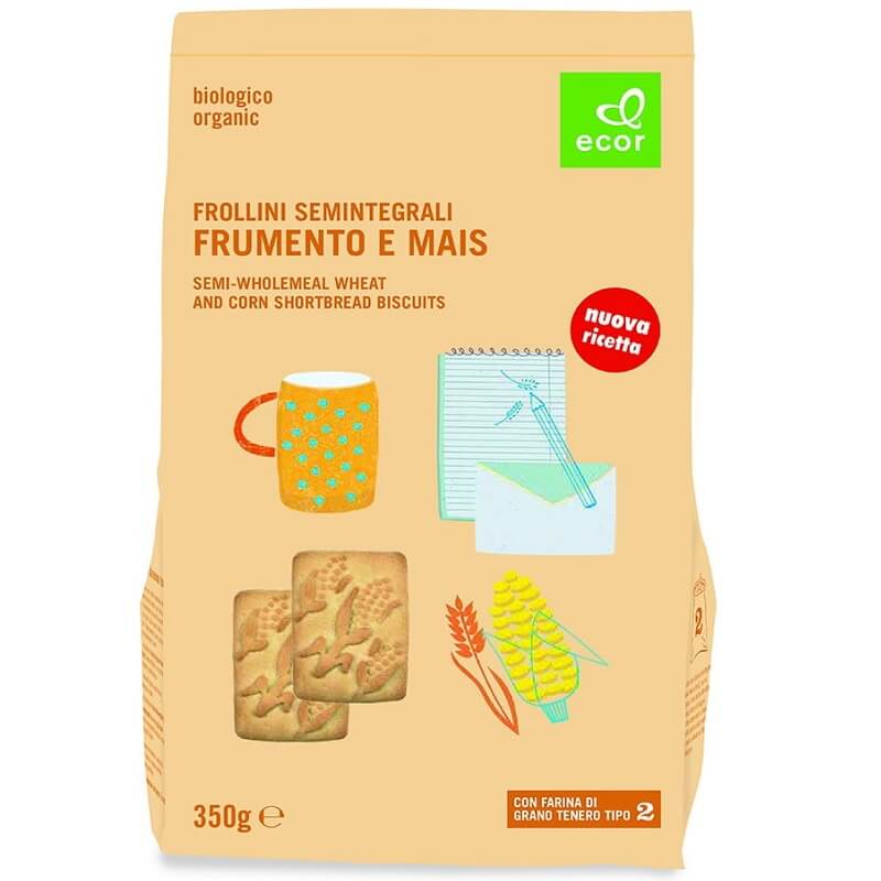 Biscuits à la farine de maïs BIO 350 g ECOR