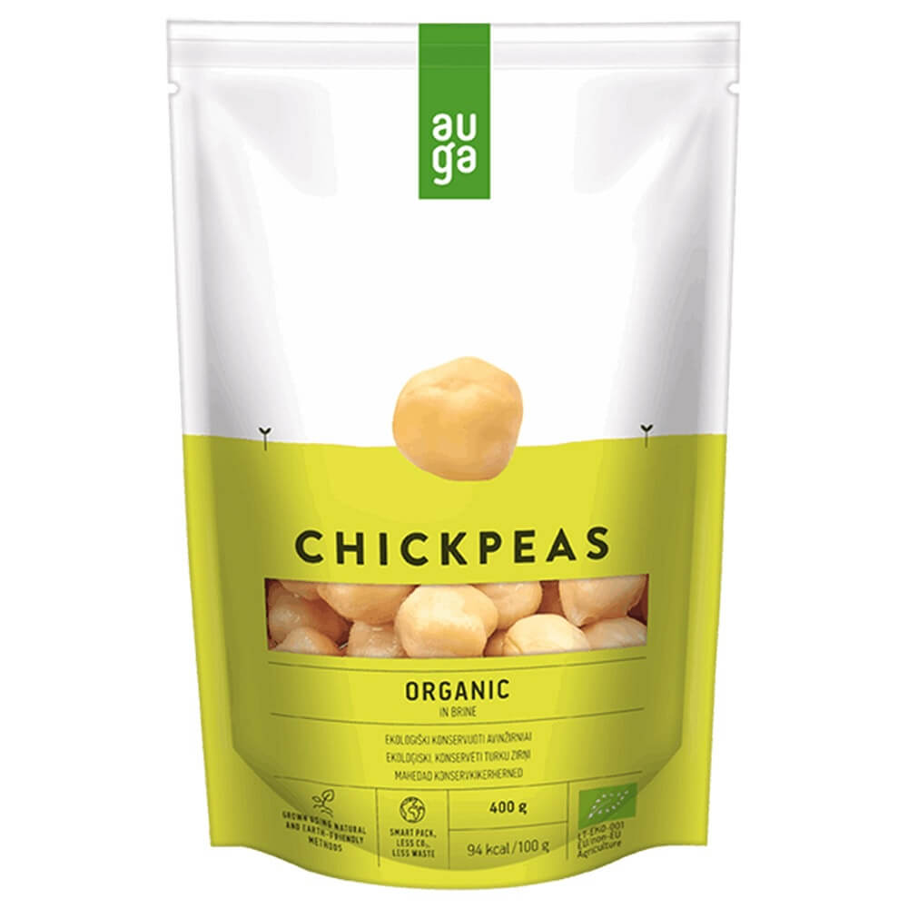 Pois chiches en saumure BIO 400 g AUGA