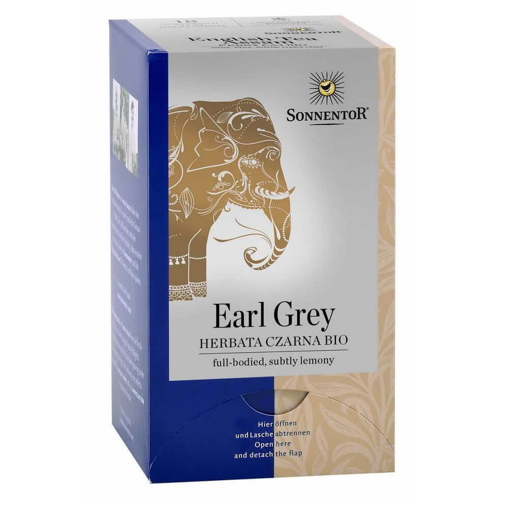 Thé noir Earl Grey BIO 27 g SONNENTOR