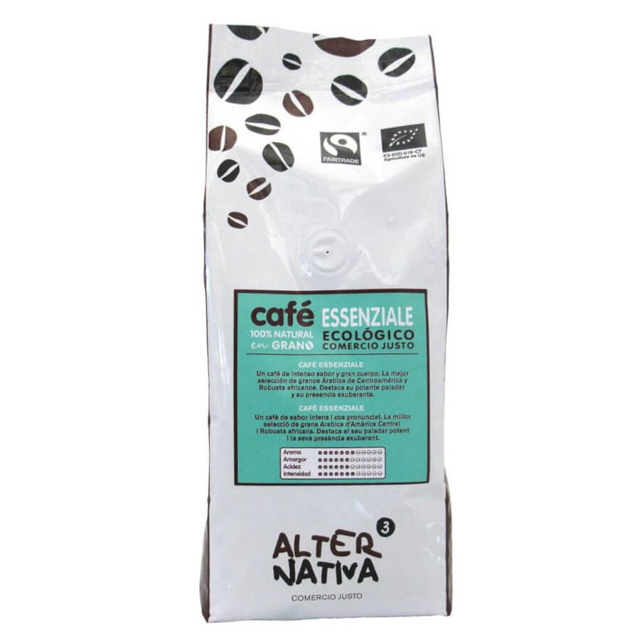 Café en grains essenziale commerce équitable BIO 500 g - ALTERNATIVA