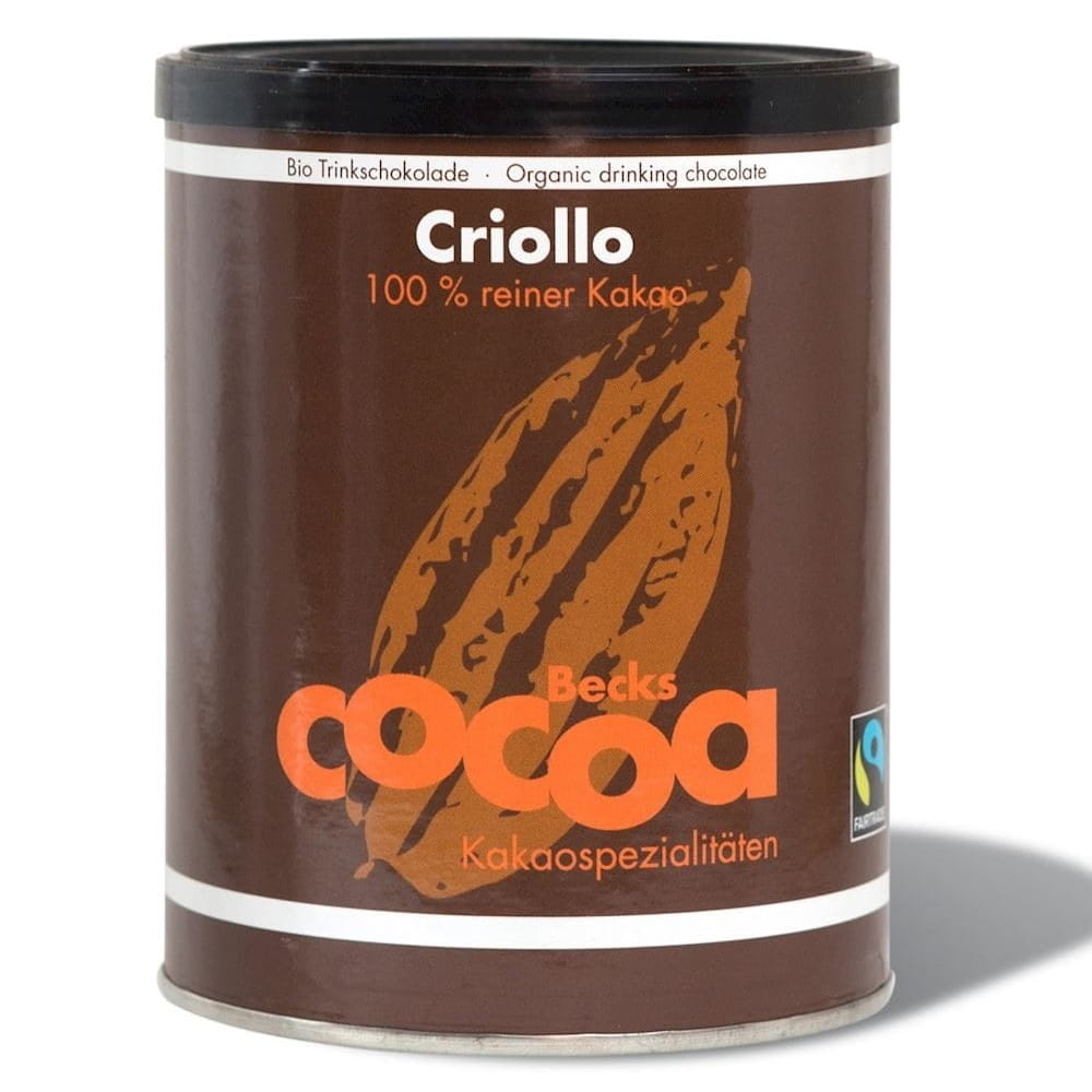 Poudre de cacao criollo commerce équitable BIO 250 g - BECKS CACAO
