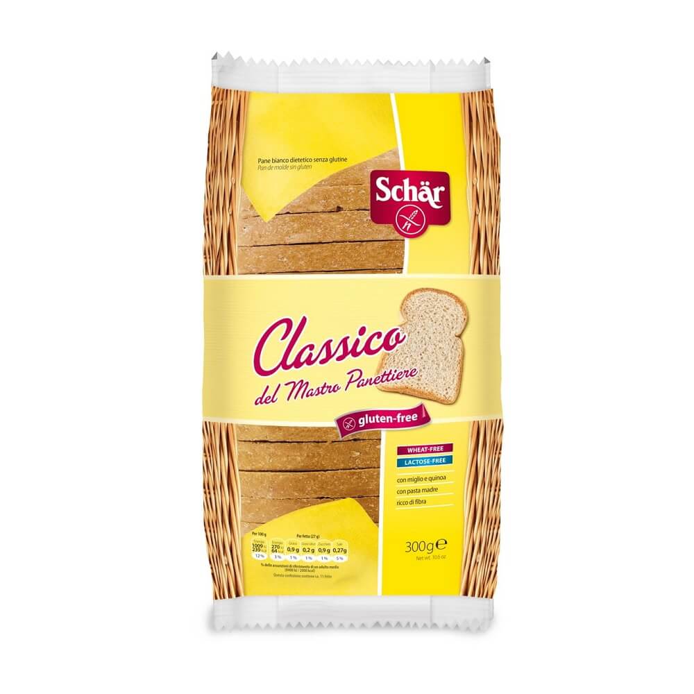 Meisterbackers pain blanc classique sans gluten 300 g SCHÄR