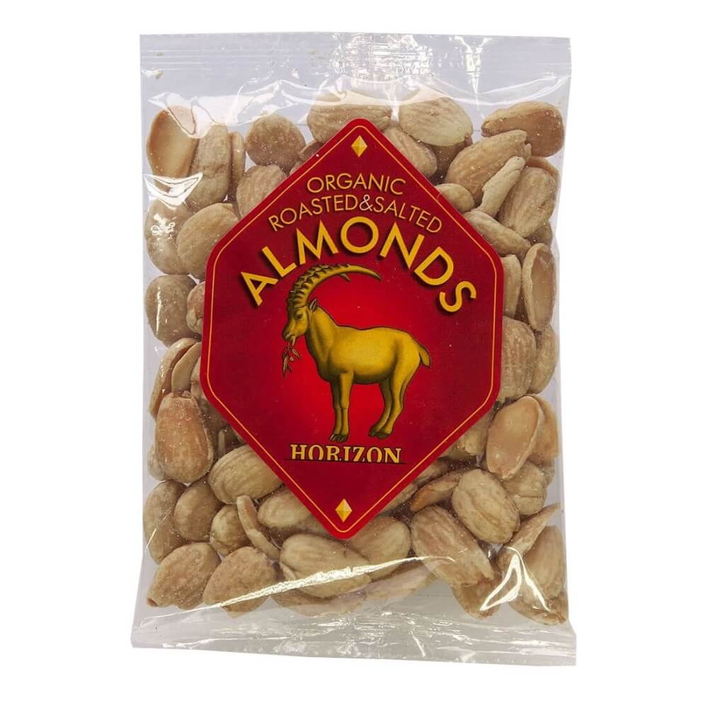 Amandes grillées et salées BIO 100 g - HORIZON