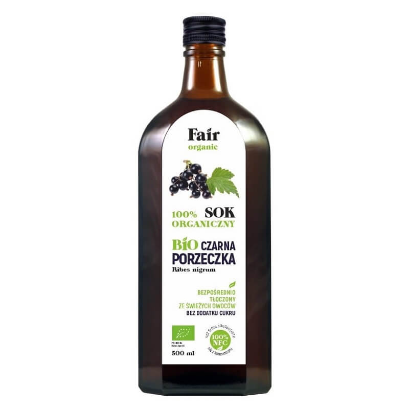 Jus de cassis NFC BIO 500 ml - BIO ÉQUITABLE
