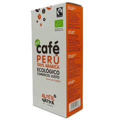 Café moulu arabica pérou commerce équitable BIO 250 g - ALTERNATIVA