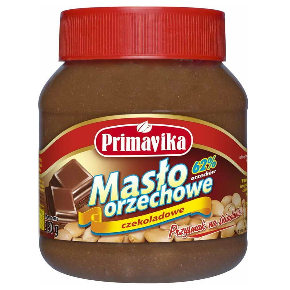 Beurre de cacahuètes au cacao 350 g PRIMAVIKA