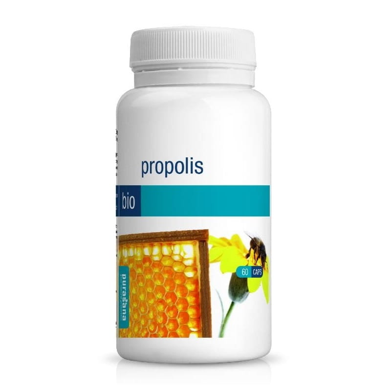 Propolis en capsules BIO 177 g (60 pièces) - PURASANA