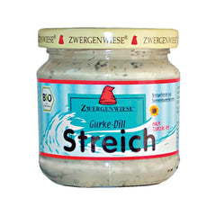 Pâte de tournesol au concombre et aneth tzatziki sans gluten BIO 180 g - ZWERGENWIESE