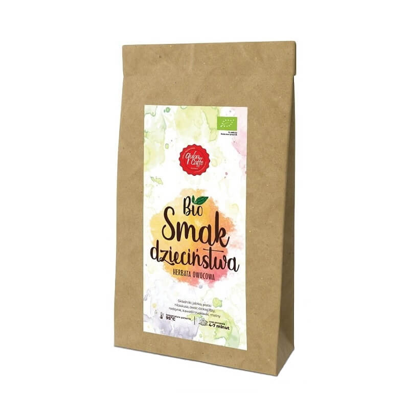 Le goût du thé aux fruits de l'enfance 100 g - QUBA CAFFE