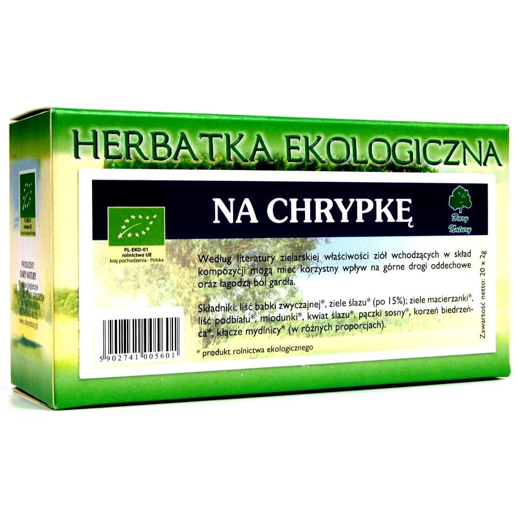 Tisane enrouement BIO (25 x 2 g) - CADEAUX DE LA NATURE