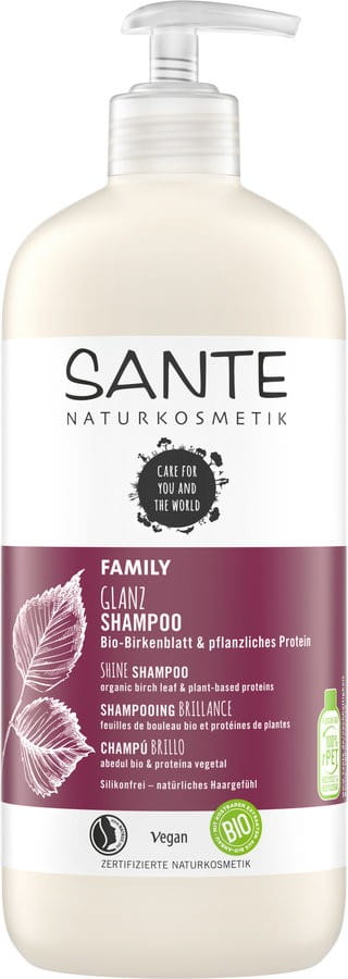 Shampoing feuilles de bouleau et protéines végétales éco 500 ml - SANTE