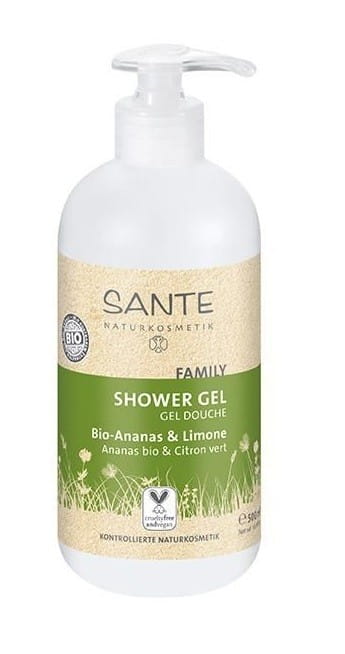 Gel douche écologique ananas et citron 500 ml - SANTE