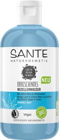 Eau micellaire démaquillante aloès et graines de chia éco 200 ml - SANTE