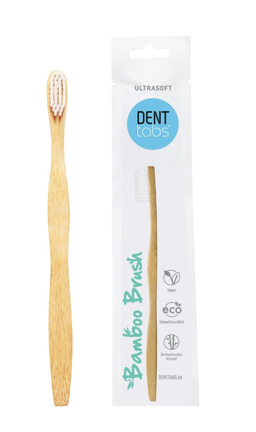 Brosse à dents pour adultes en bambou ultra-doux - DENT TABS