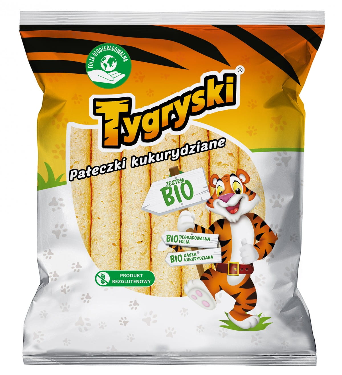 Bâtonnets de maïs tigres sans gluten BIO 60 g TBM