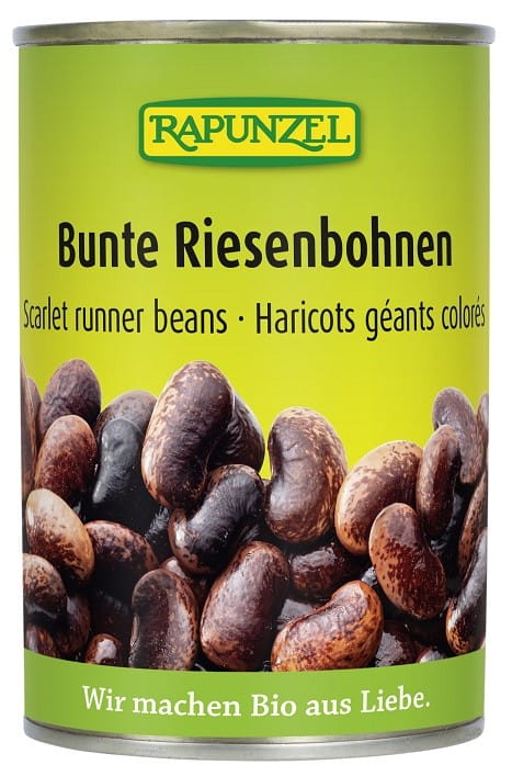 Haricots décoratifs en saumure BIO 400 g (240 g) - RAIPONCE
