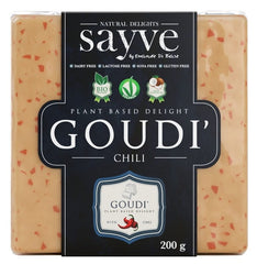 Produit végétalien aux pois chiches, arrow-root et piment, sans lactose sans gluten BIO 200 g - SAYVE