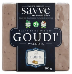 Produit végétalien aux pois chiches, arrow-root et noix, sans lactose sans gluten BIO 200 g - SAYVE