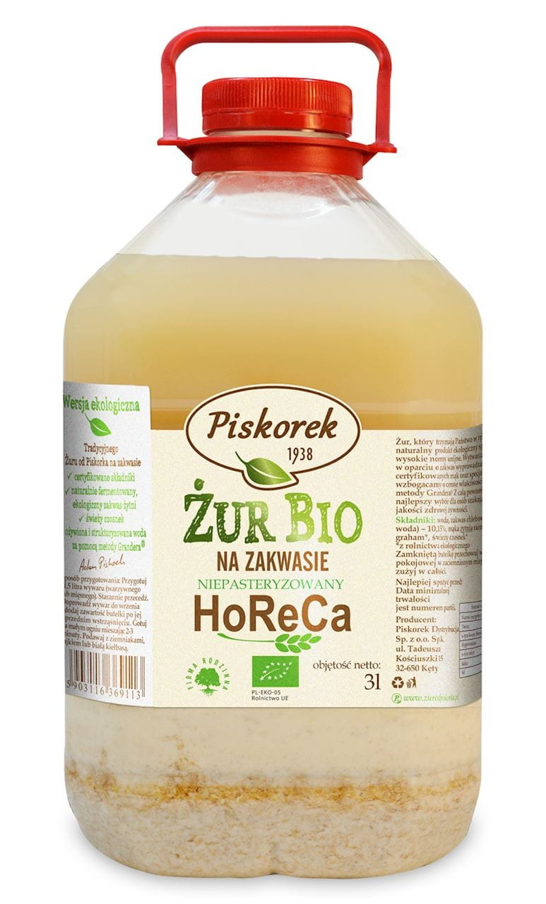 Soupe au levain BIO 3 L - HORECA (PISKOREK)