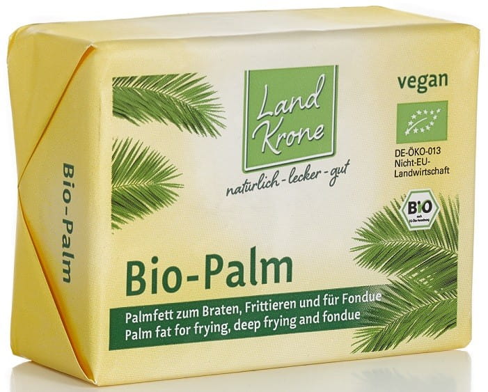 Graisse de palme pour friture BIO 250 g - LANDKRONE