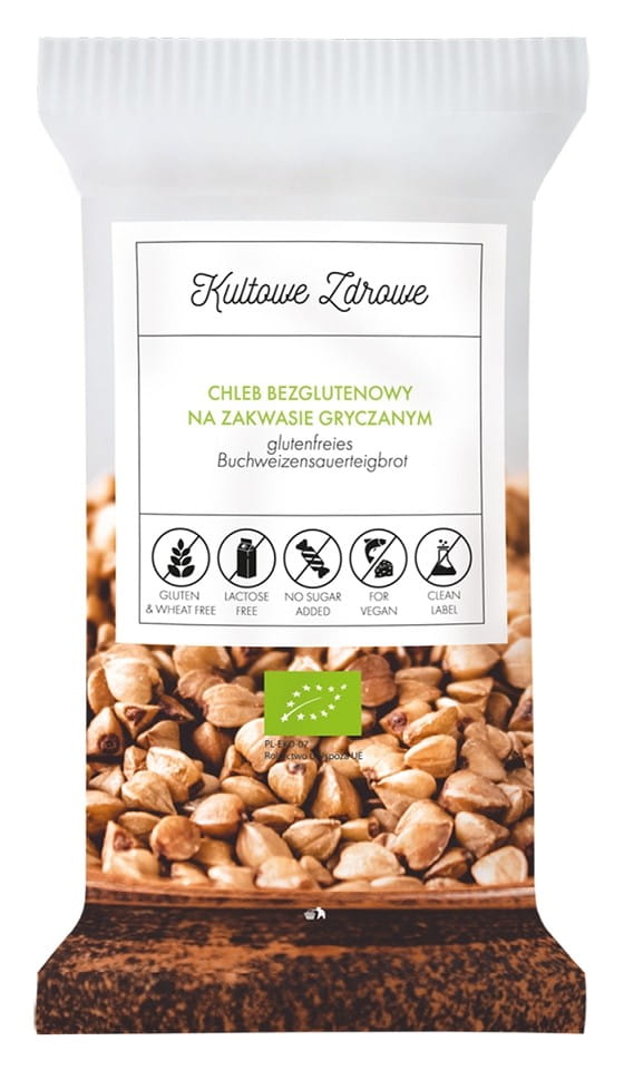 Pain au levain de sarrasin sans gluten BIO 450 g - ICONIC HEALTH