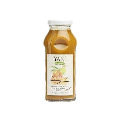 Jus d'argousier à la pêche et à la pomme BIO 250 ml - YAN