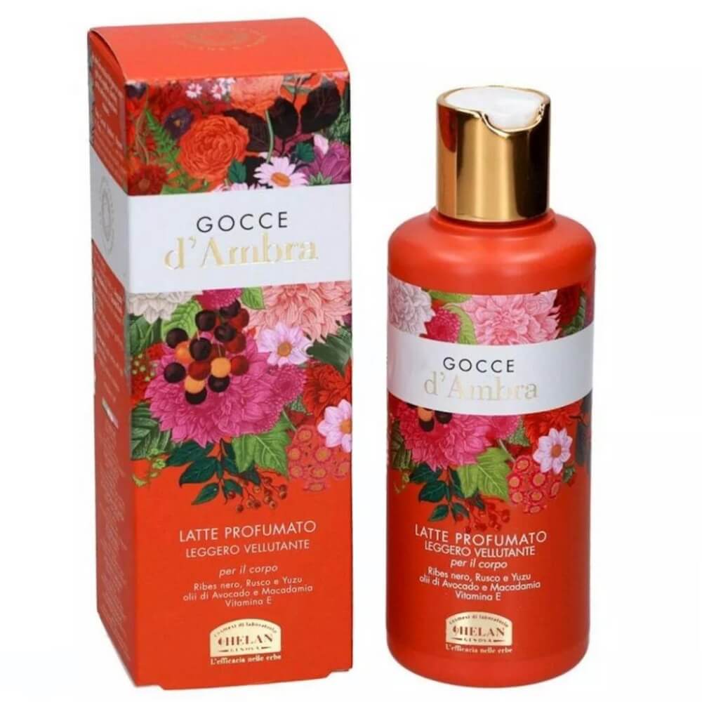 Gocce d'ambra Lait Corporel Parfumé 200 ml - HELAN